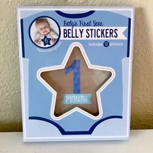 *SOLD*Baby’s First Year Monthly Belly Stickers